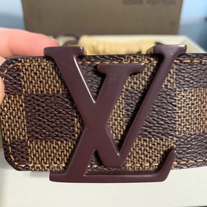 Authentic Louis Vuitton Belt 100/40 EUC